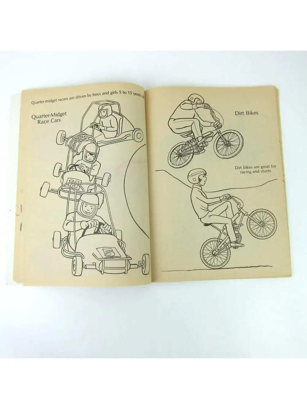 Land Sea Air Space Coloring Book Vintage 1988 Golden Big Coloring Book 56 pages